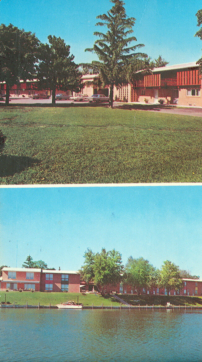 Spies River Terrace Motel (Best Western River Terrace) - Old Postcard (newer photo)